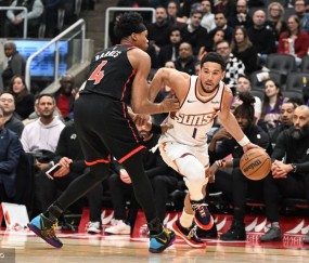 格林空砍34分英格拉姆36+7 巴雷特22分猛龙力克太阳