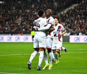 法甲进球榜：巴黎58球领跑，马赛、朗斯并列第二！双尔双双垫底！