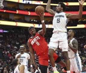 卡佩拉23+13谢泼德19分 火箭狂胜灰熊